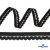 Лента эластичная вязаная (резинка бельевая), #3832, шир.13 мм, цв.чёрная - купить в Ачинске. Цена: 10.49 руб.