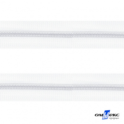 Молния рулонная спираль Т-3 (В2) цв.501-белый - купить в Ачинске. Цена: 6.68 руб.