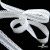 Резинка бельевая ажурная #6185, шир.16 мм, цв.белый - купить в Ачинске. Цена: 13.72 руб.