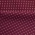 Креп стрейч Амузен, 85 г/м2, 19-2024 (темный рубин)/белый мелкий горох, шир.150 см - купить в Ачинске. Цена 220.50 руб.
