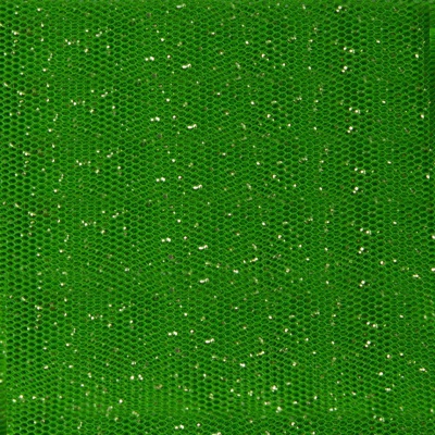 Сетка Глиттер, 24 г/м2, шир.145 см., зеленый - купить в Ачинске. Цена 117.24 руб.