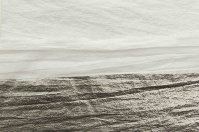 Текстильный материал "Диско"#1805 с покрытием РЕТ, 40гр/м2, 100% полиэстер, цв.6-тем.серебро - купить в Ачинске. Цена 412.36 руб.
