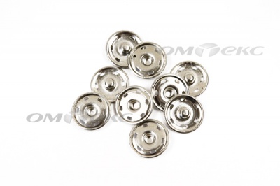 Кнопки пришивные 30 мм никель - купить в Ачинске. Цена: 18.68 руб.