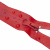 Молния водонепроницаемая PVC Т-7, 60 см, разъемная, цвет (820) красный - купить в Ачинске. Цена: 49.39 руб.