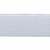 Резинка 25 мм Тканая, 13,75 гр/п.м, (бобина 25 +/-0,5 м) - белая  - купить в Ачинске. Цена: 11.67 руб.