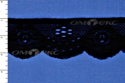 Кружево эластичное узкое арт.3091/25мм/черное - купить в Ачинске. Цена: 8.98 руб.
