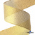 Лента металлизированная "ОмТекс", 50 мм/уп.22,8+/-0,5м, цв.- золото - купить в Ачинске. Цена: 149.71 руб.