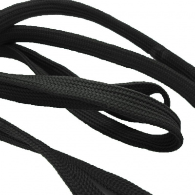 Шнурки т.5 110 см черный - купить в Ачинске. Цена: 23.25 руб.