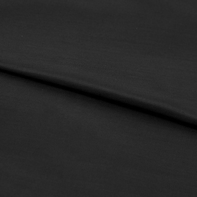 Ткань подкладочная Таффета, 48 гр/м2, шир.150см, цвет чёрный - купить в Ачинске. Цена 54.64 руб.