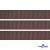 005-коричневый Лента репсовая 12 мм (1/2), 91,4 м  - купить в Ачинске. Цена: 372.40 руб.