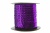 Пайетки "ОмТекс" на нитях, SILVER-BASE, 6 мм С / упак.73+/-1м, цв. 12 - фиолет - купить в Ачинске. Цена: 300.55 руб.