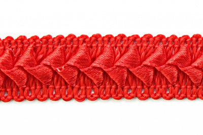 Тесьма декоративная "Самоса" 091, шир. 20 мм/уп. 33+/-1 м, цвет красный - купить в Ачинске. Цена: 301.35 руб.