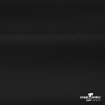 Ткань костюмная "Турин" 80% P, 16% R, 4% S, 230 г/м2, шир.150 см, цв-черный #1 - купить в Ачинске. Цена 439.57 руб.