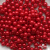 0404-0140-Бусины пластиковые под жемчуг "ОмТекс", 8 мм, (уп.50гр=218+/-3шт), цв.072-красный - купить в Ачинске. Цена: 42.84 руб.