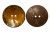 Деревянные украшения для рукоделия пуговицы "Кокос" #4 - купить в Ачинске. Цена: 66.23 руб.