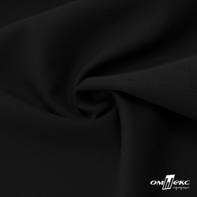 Ткань костюмная "Прато" 80% P, 16% R, 4% S, 230 г/м2, шир.150 см, черный - купить в Ачинске. Цена 470.17 руб.