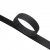 Липучка с покрытием ПВХ, шир. 25 мм (упак. 25 м), цвет чёрный - купить в Ачинске. Цена: 14.93 руб.