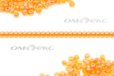 Бисер (TL) 11/0 ( упак.100 гр) цв.109В - оранжевый - купить в Ачинске. Цена: 44.80 руб.