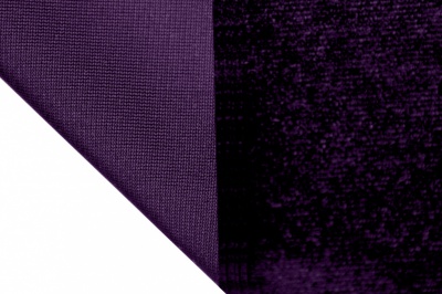 Бархат стрейч, 240 гр/м2, шир.160см, (2,4 м/кг), цвет 27/фиолет - купить в Ачинске. Цена 886.02 руб.