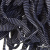 Шнурки #107-07, плоские 130 см, двухцветные цв.серый/чёрный - купить в Ачинске. Цена: 23.03 руб.