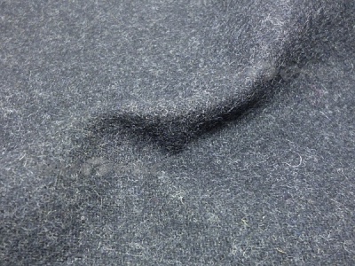 Ткань костюмная п/шерсть №2096-2-2, 300 гр/м2, шир.150см, цвет т.серый - купить в Ачинске. Цена 512.30 руб.