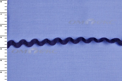 Тесьма плетеная "Вьюнчик"/т.синий - купить в Ачинске. Цена: 48.03 руб.