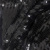 Трикотажное полотно, Сетка с пайетками бахрома, шир.130 см, #310, цв.-чёрный - купить в Ачинске. Цена 1 039.97 руб.