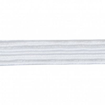 Резинка продежка С-67, шир. 7 мм (20 шт/10 м), цвет белый - купить в Ачинске. Цена: 1 296.24 руб.