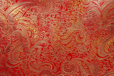 Ткань костюмная жаккард №15, 140 гр/м2, шир.150см, цвет красный - купить в Ачинске. Цена 475.65 руб.