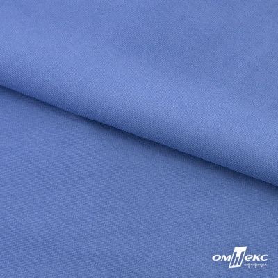 Трикотажное полотно Джерси Понте-де-Рома, 95% / 5%, 150 см, 290гм2, цв. серо-голубой, м - купить в Ачинске. Цена 297 руб.