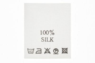 Состав и уход 100% Silk 200 шт - купить в Ачинске. Цена: 232.29 руб.
