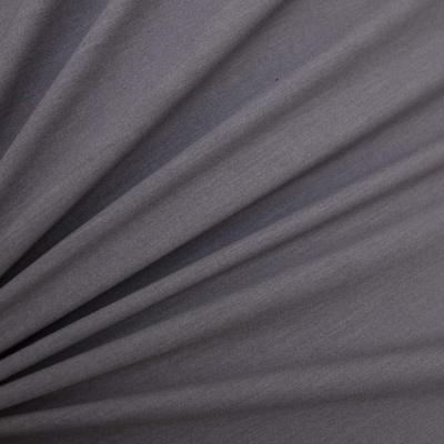 Костюмная ткань с вискозой "Палермо", 255 гр/м2, шир.150см, цвет св.серый - купить в Ачинске. Цена 584.23 руб.