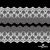 Кружево на сетке LY1984, шир.110 мм, (уп. 13,7 м ), цв.01-белый - купить в Ачинске. Цена: 877.53 руб.