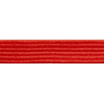 Резиновые нити с текстильным покрытием, шир. 6 мм ( упак.30 м/уп), цв.- 86-красный - купить в Ачинске. Цена: 155.22 руб.