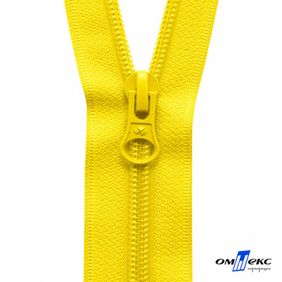 Спиральная молния Т5 131, 18 см, автомат, цвет жёлтый - купить в Ачинске. Цена: 8.41 руб.