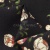 Плательная ткань "Фламенко" 3.1, 80 гр/м2, шир.150 см, принт растительный - купить в Ачинске. Цена 239.03 руб.