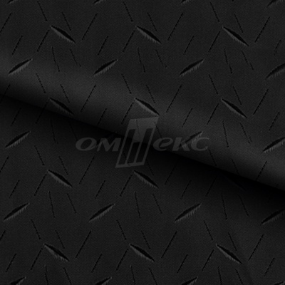 Ткань подкладочная жаккард Р14076-1, чёрный, 85 г/м2, шир. 150 см, 230T - купить в Ачинске. Цена 166.45 руб.
