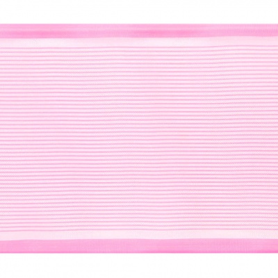 Лента капроновая, шир. 80 мм/уп. 25 м, цвет розовый - купить в Ачинске. Цена: 19.77 руб.