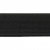 Резинка 25 мм Тканая, 13,75 гр/п.м, (бобина 25 +/-0,5 м) - черная  - купить в Ачинске. Цена: 11.67 руб.