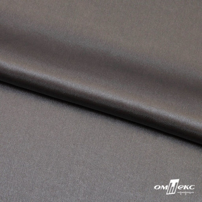 Поли креп-сатин 18-5203, 125 (+/-5) гр/м2, шир.150см, цвет серый - купить в Ачинске. Цена 155.57 руб.
