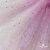 Сетка Фатин Глитер Спейс, 12 (+/-5) гр/м2, шир.150 см, 16-12/розовый - купить в Ачинске. Цена 202.08 руб.