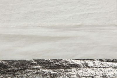 Текстильный материал "Диско"#1805 с покрытием РЕТ, 40гр/м2, 100% полиэстер, цв.2-серебро - купить в Ачинске. Цена 444.86 руб.