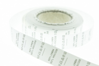Состав и уход за тк. Linen 50%  Viscose 50%  1000шт - купить в Ачинске. Цена: 476.84 руб.