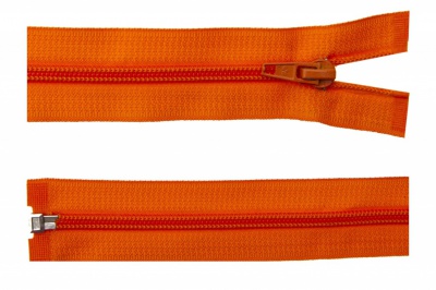 Спиральная молния Т5 849, 65 см, автомат, цвет оранжевый - купить в Ачинске. Цена: 14.68 руб.