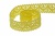 Тесьма кружевная 0621-1059, шир. 20 мм/уп. 20+/-1 м, цвет 017-жёлтый - купить в Ачинске. Цена: 507.67 руб.