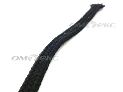 Шнурки т.3 200 см черн - купить в Ачинске. Цена: 21.69 руб.