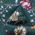 Плательная ткань "Фламенко" 6.1, 80 гр/м2, шир.150 см, принт растительный - купить в Ачинске. Цена 241.49 руб.