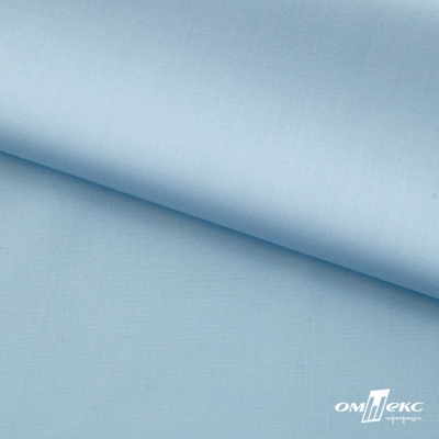 Ткань сорочечная Илер 100%полиэстр, 120 г/м2 ш.150 см, цв.голубой - купить в Ачинске. Цена 290.24 руб.