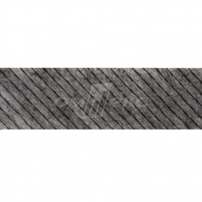 KQ217N -прок.лента нитепрошивная по косой 15мм графит 100м - купить в Ачинске. Цена: 2.27 руб.
